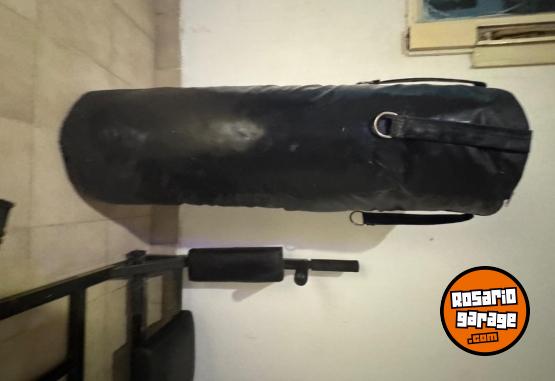 Deportes - Kit Barra Dominadas Desmontable Pared Multifuncional + bolsa de boxeo - En Venta