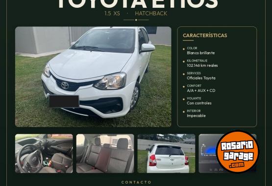 Autos - Toyota Toyota ETIOS 1.5 XS 2017 Nafta 100000Km - En Venta