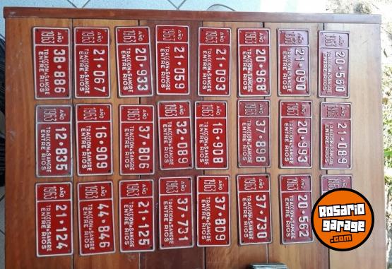 Cl�sicos - PATENTES  VEH�CULOS CL�SICOS ANTIGUOS ORIGINALES $ 20.000 CADA UNA OPORTUNIDAD ( COMPRA EN LOTES GRANDES MEJORO PRECIO ) - En Venta