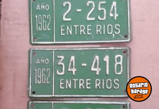 Cl�sicos - PATENTES  VEH�CULOS CL�SICOS ANTIGUOS ORIGINALES $ 20.000 CADA UNA OPORTUNIDAD ( COMPRA EN LOTES GRANDES MEJORO PRECIO ) - En Venta