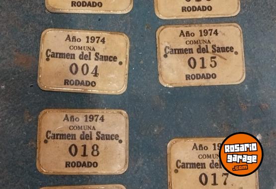 Cl�sicos - PATENTES  VEH�CULOS CL�SICOS ANTIGUOS ORIGINALES $ 20.000 CADA UNA OPORTUNIDAD ( COMPRA EN LOTES GRANDES MEJORO PRECIO ) - En Venta