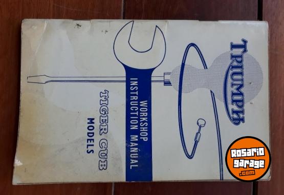 Cl�sicos - MANUALES ANTIGUOS DE MOTOCICLETAS ORIGINALES EL PRECIO ES POR UNIDAD $ 100.000 - En Venta