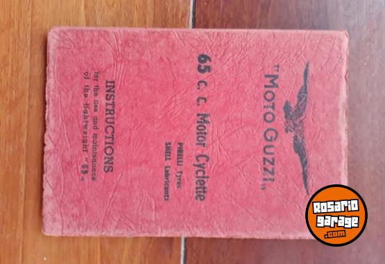 Cl�sicos - MANUALES ANTIGUOS DE MOTOCICLETAS ORIGINALES EL PRECIO ES POR UNIDAD $ 100.000 - En Venta
