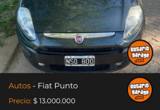 Autos - Fiat Punto Atractive 2014 Nafta 75800Km - En Venta