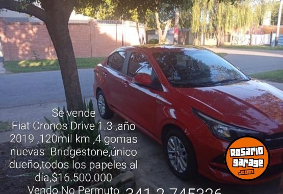 Autos - Fiat Cronos 2019 Nafta 120000Km - En Venta