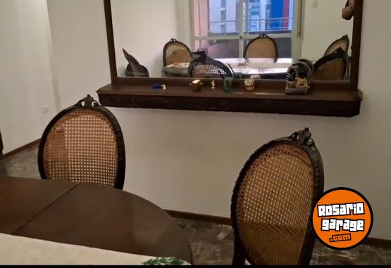 Hogar - Vendo juego de comedor con 6 y espejo - En Venta