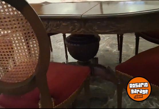 Hogar - Vendo juego de comedor con 6 y espejo - En Venta