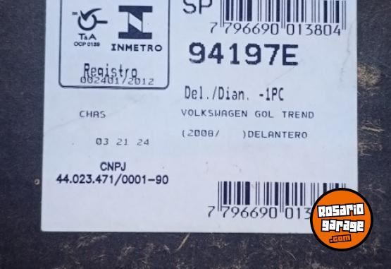 Accesorios para Autos - Amortiguaci�n delantera y trasera gol trend o voyage - En Venta