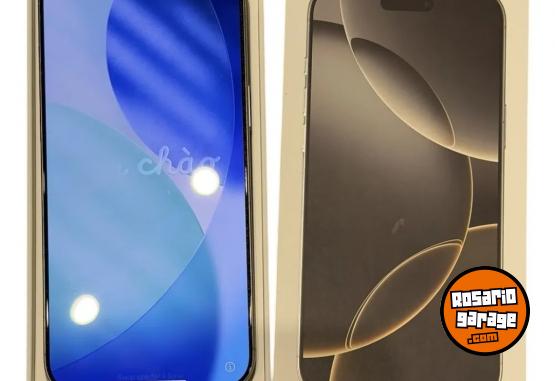 Telefon�a - Vendo solo vendo iphone 16 pro max natural en caja 99% de bateria como nuevo poco uso funda templado protector de camaras unico - En Venta