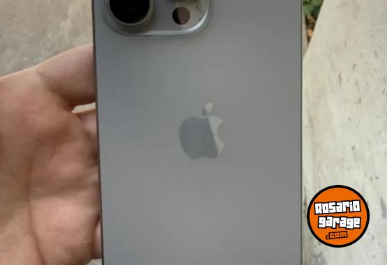 Telefon�a - Vendo solo vendo iphone 16 pro max natural en caja 99% de bateria como nuevo poco uso funda templado protector de camaras unico - En Venta