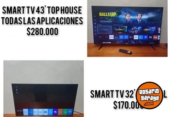 Electr�nica - 2 Smart tv - 32 y 43 pulgadas impecables - En Venta