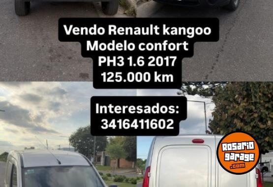 Utilitarios - Renault Kangoo 2017 Nafta 125000Km - En Venta