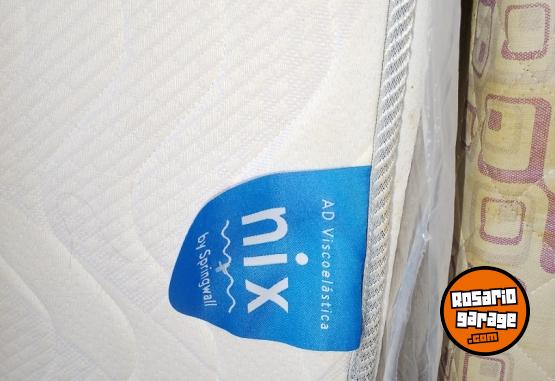 Hogar - Vendo colch�n Sprinwall Nix y Base de madera - En Venta