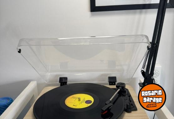Electr�nica - Tocadiscos Gadnic Madera Bluetooth impecable - En Venta