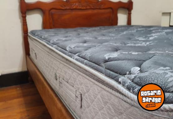 Hogar - COLCHON CANNON DORAL PILLOW TOP 2 PLAZAS 140 X 190 CM USADO - En Venta