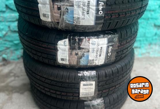 Accesorios para Autos - Oportunidad cubiertas nuevas sin pisar Fate prestiva 175/70R14 valor 100mil$$ C/u tengo 4 - En Venta