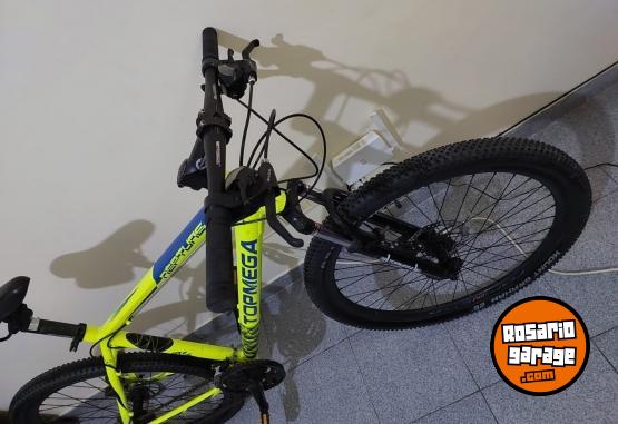Deportes - Rod 26 cambios SHIMANO cuadro ALUMINIO con SUSPENSI�N FRENO A DISCO LLANTAS DOBLE PARED  MARCA TOPMEGA  ZONA CENTRO ROSARIO - En Venta