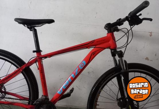 Deportes - Rod 29 cuadro ALUMINIO con SUSPENSI�N LLANTAS DOBLE PARED FRENO A DISCO zona centro rosario  Marca VENZO - En Venta