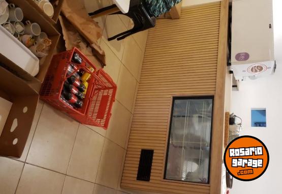 Otros - Mesada de madera con frente estantes y cajomes para uso comercial - En Venta