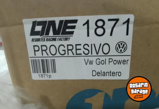 Accesorios para Autos - Espirales Progresivos Delanteros Volkswagen Gol Power - En Venta