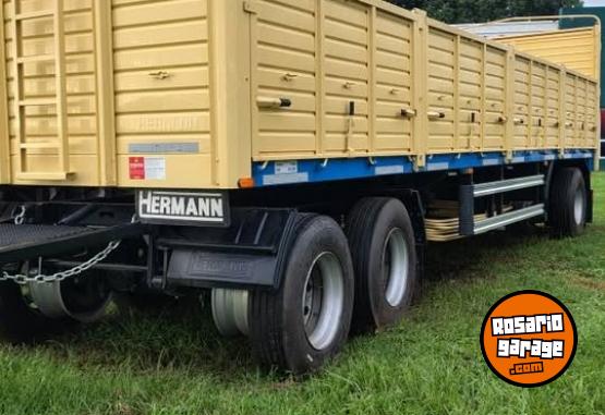 Camiones y Gr�as - Acoplado Hermann 4 ejes - ENTREGA INMEDIATA - En Venta