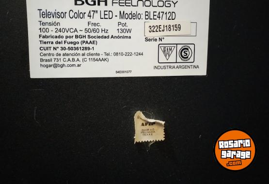 Electr�nica - TV BGH Feelnology de 47" LED A Reparar - En Venta
