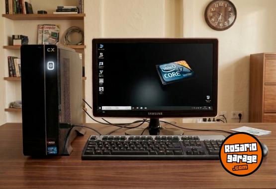 Inform�tica - Computadora Gamer Completa I7, 16GB, 1TB, Monitor con TV - En Venta