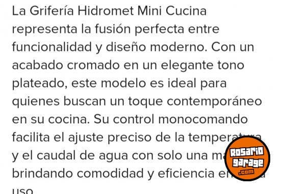 Hogar - Griferia monocomando cromada - En Venta
