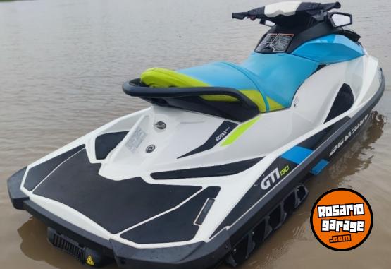 Embarcaciones - Sea Doo Gti 130 A�o 2016 Muy buena. u$d 14.600. Permutar�a - En Venta