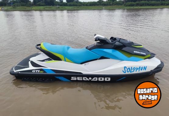 Embarcaciones - Sea Doo Gti 130 A�o 2016 Muy buena. u$d 14.600. Permutar�a - En Venta