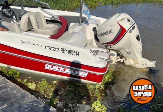 Embarcaciones - Quick Silver 1700 c/ Evinrude 115 A�o 2017 con 85hs de uso! Impecable - En Venta