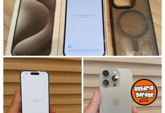 Telefonía - iPhone 15 PRO 128GB 91% - En Venta