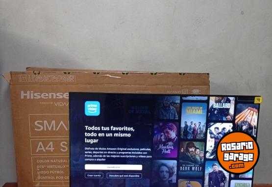 Electr�nica - Smart tv 43' Hisense en caja impecable - En Venta