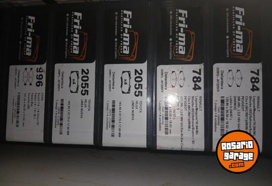 Accesorios para Autos - Liquidaci�n lote de pastillas de freno!! - En Venta
