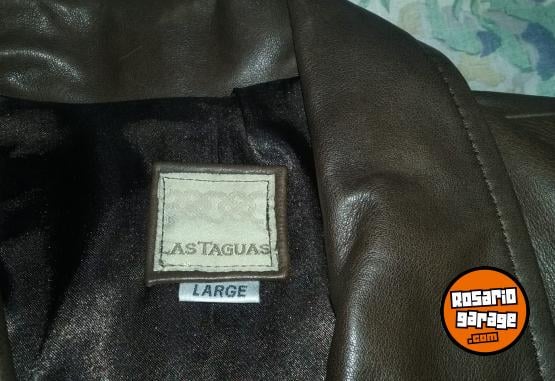 Indumentaria - SACO/CAMPERA CUERO "LAS TAGUAS"TALLE "L" SIN USO. - En Venta