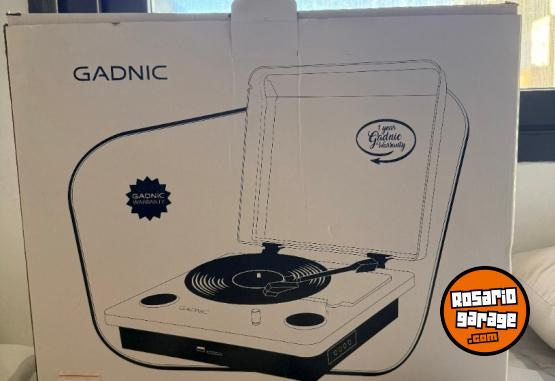 Hogar - Liquido Tocadiscos Gadnic Madera Bluetooth impoluto - En Venta