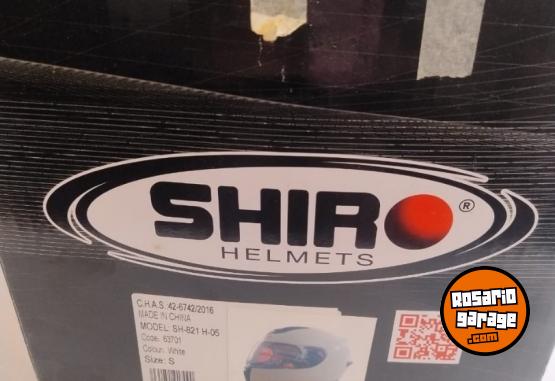 Accesorios para Motos - Casco Integral Shiro Sh - 821 Blanco - En Venta