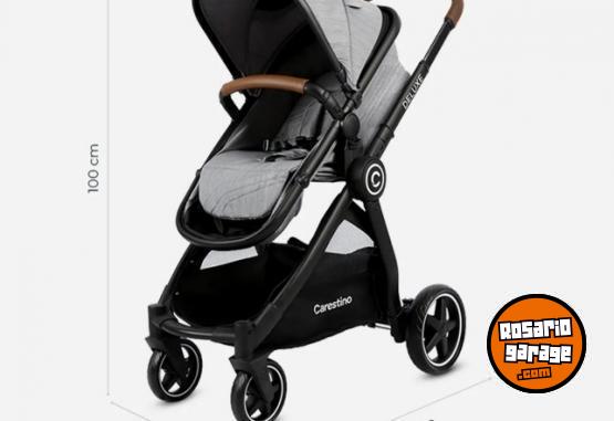Artículos para bebé - Coche huev moises 3 en 1 DELUXE V2 carestino - En Venta