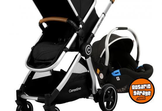 Artículos para bebé - Coche huev moises 3 en 1 DELUXE V2 carestino - En Venta