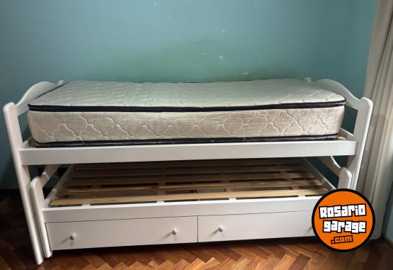 Hogar - Cama nido 1 plaza con cajones, impecable - En Venta