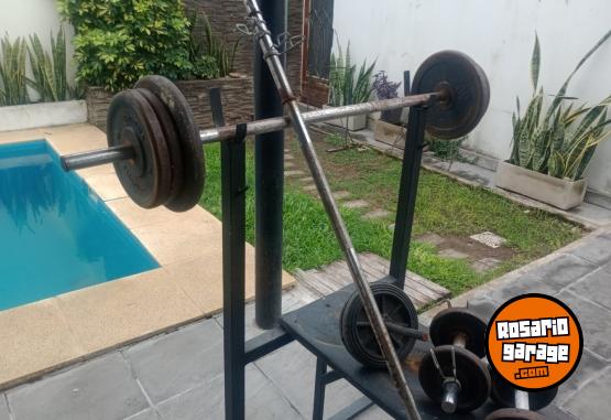 Deportes - Banco de pecho y pesas - En Venta