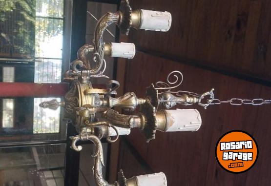 Otros - Ara�a de bronce macizo estilo franc�s - En Venta