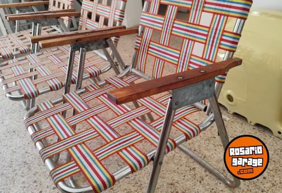 Hogar - 3 sillones de ca�o galvanizados - En Venta