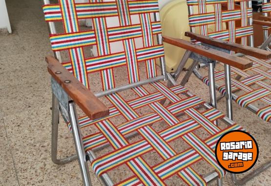 Hogar - 3 sillones de ca�o galvanizados - En Venta