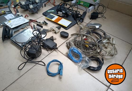 Electr�nica - Liquido LOTE electronica y pc discos rigidos cables motores pc etc ver fotos - En Venta