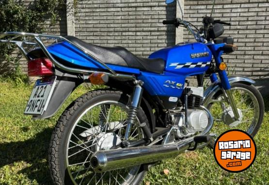 Motos - Suzuki AX100 2024 Nafta 3050Km - En Venta