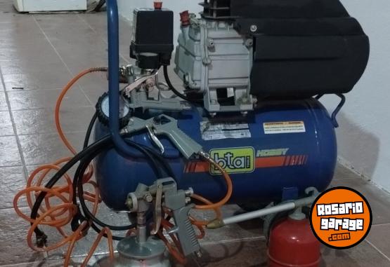 Herramientas - Compresor de aire monof�sico Bta 2hp 25 Lts. - En Venta