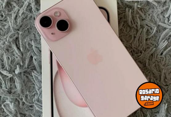 Telefonía - iPhone 15 inmaculado 86% caja y cable nuevo - En Venta