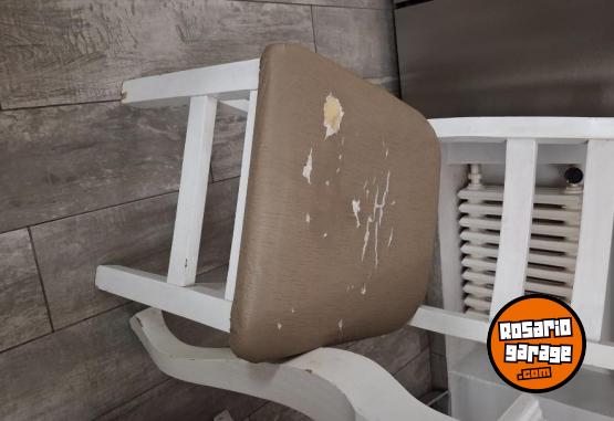Hogar - LIQUIDACI�N 6 sillas laqueadas con tapizado - En Venta