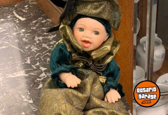 Otros - Muñeca de porcelana antigua de Venecia - En Venta